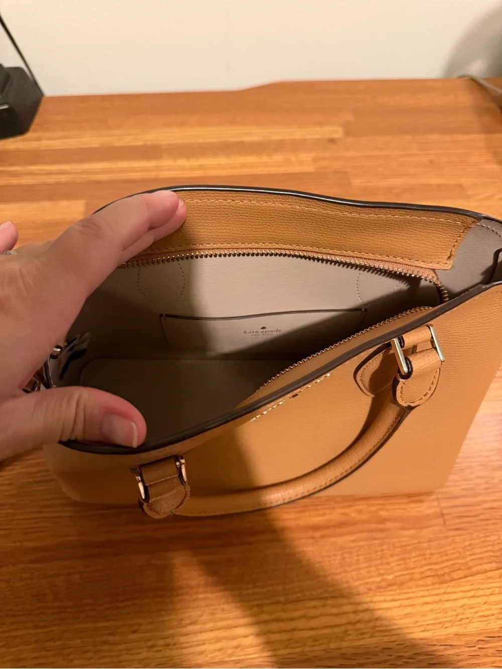 Kate Spade New York Darcy Satchel Top Handle Zip w/ Detachable Strap